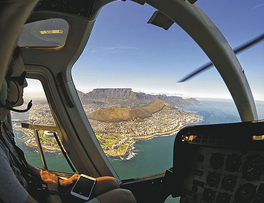 Helikoptervlucht Kaapstad | Impala Tours