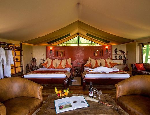 Mara Engai Wilderness Lodge | Impala Tours
